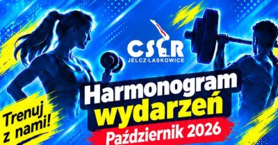 Siatkówka, futsal i jiu-jitsu w październikowym programie CSiR